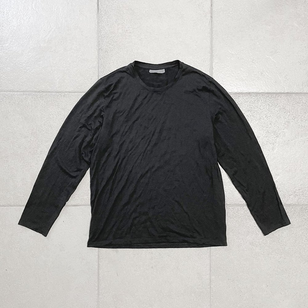 ICEBREAKER Tech-lite Long-sleeve Merino t-shirt (black XL)